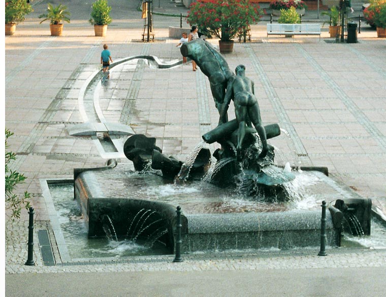 Brunnen in Neuenburg